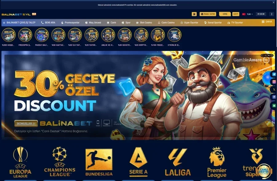 Balinabet ekran görüntüsü
