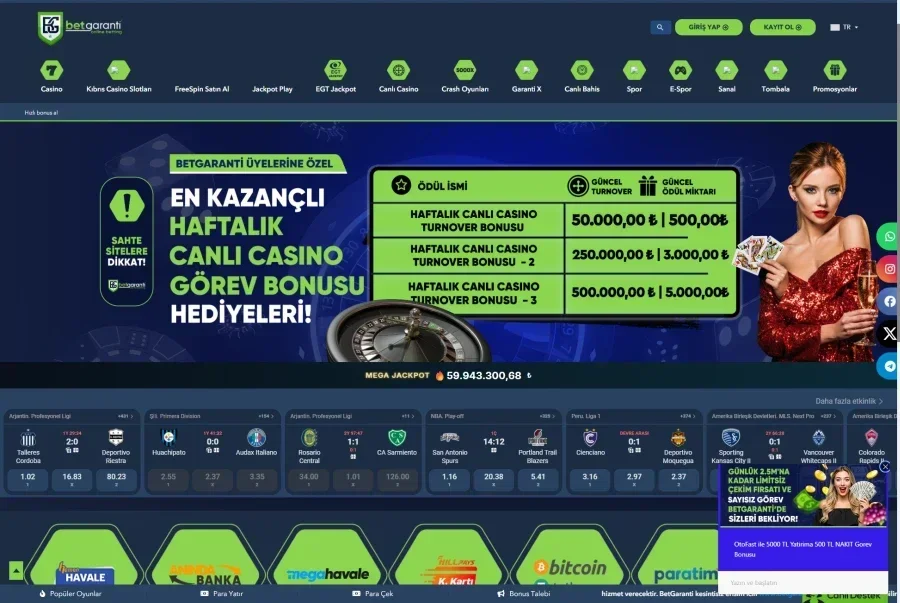 Betgaranti ekran görüntüsü