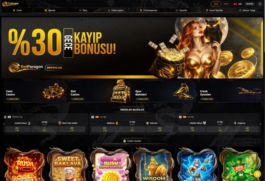 Betparagon ekran görüntüsü