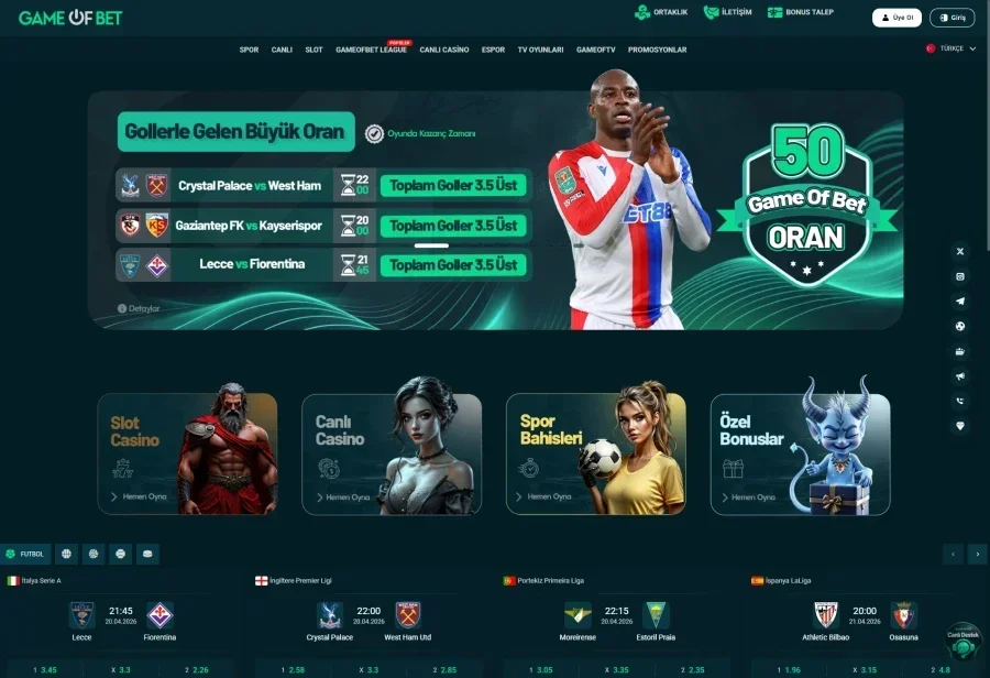 Gameofbet ekran görüntüsü