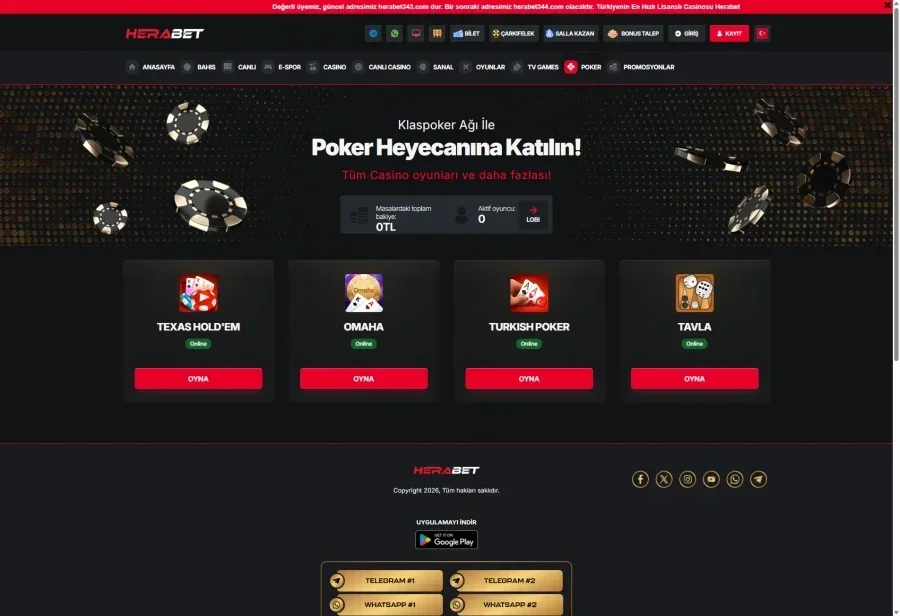 Herabet ekran görüntüsü