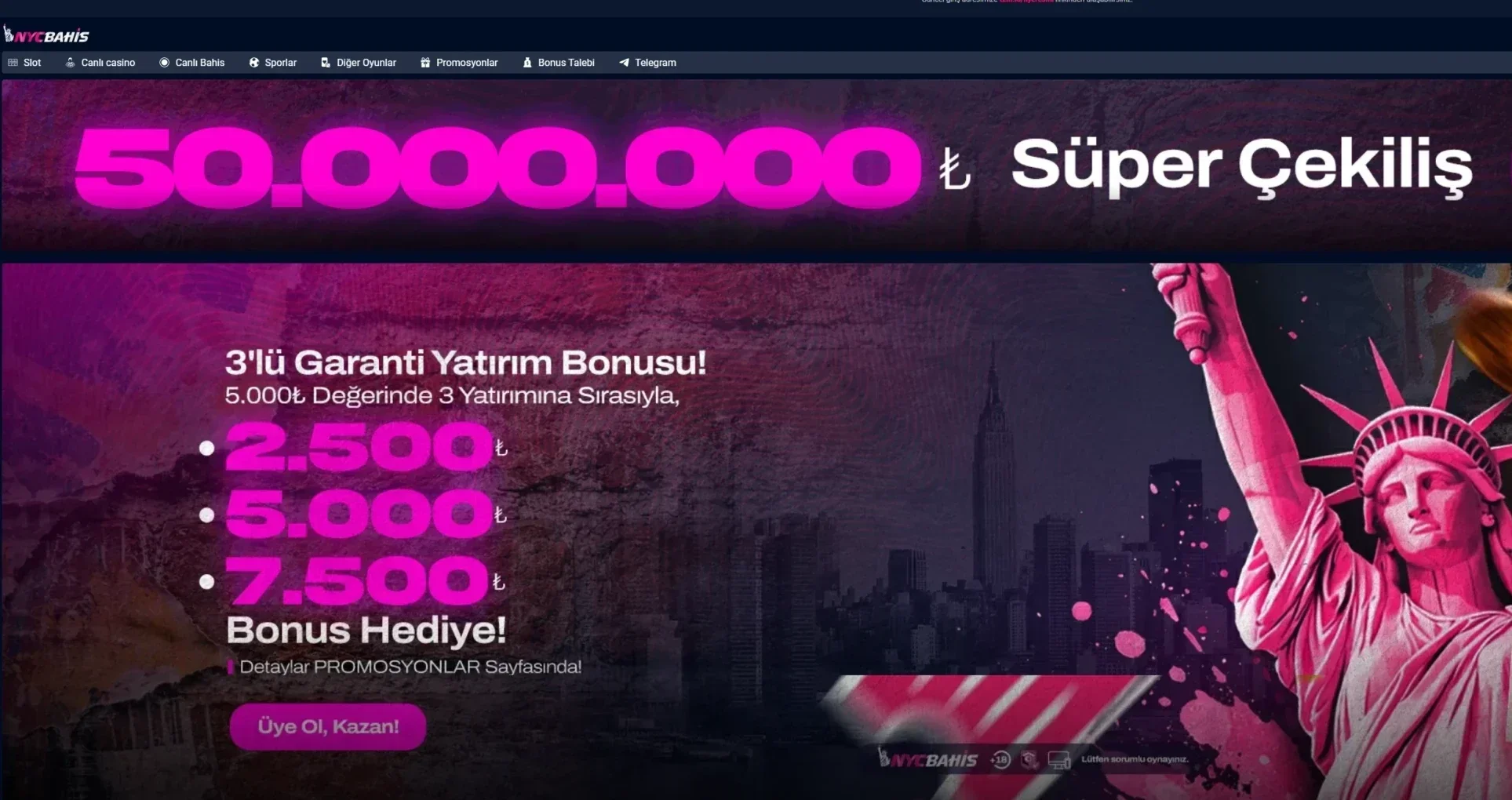 NYC Bahis ekran görüntüsü