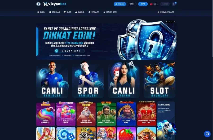 Vizyonbet ekran görüntüsü